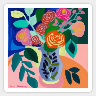 Roses from the garden II Sticker